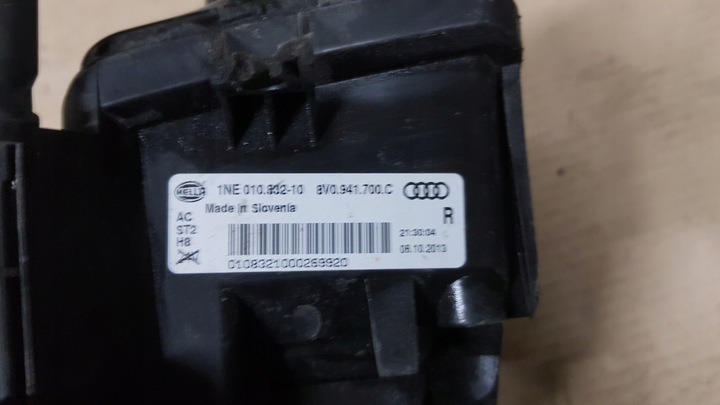 фото №13, Audi a3 8v лампа галоген правий перед 8v0941700c оригінал