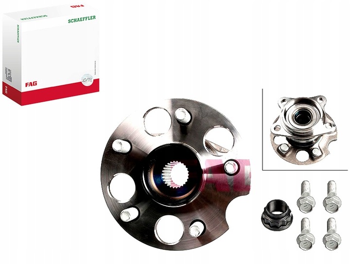 фото №1, Набор подшипник колёса з ступица зад lexus rx toyota highlander kluger