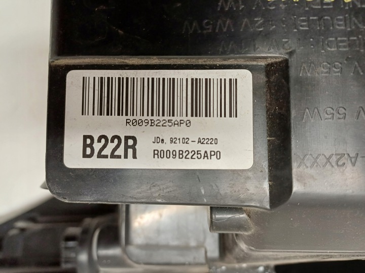 фото №16, Kia ceed 2 ii 12- лампа права перед na запчастини 92102-a2220