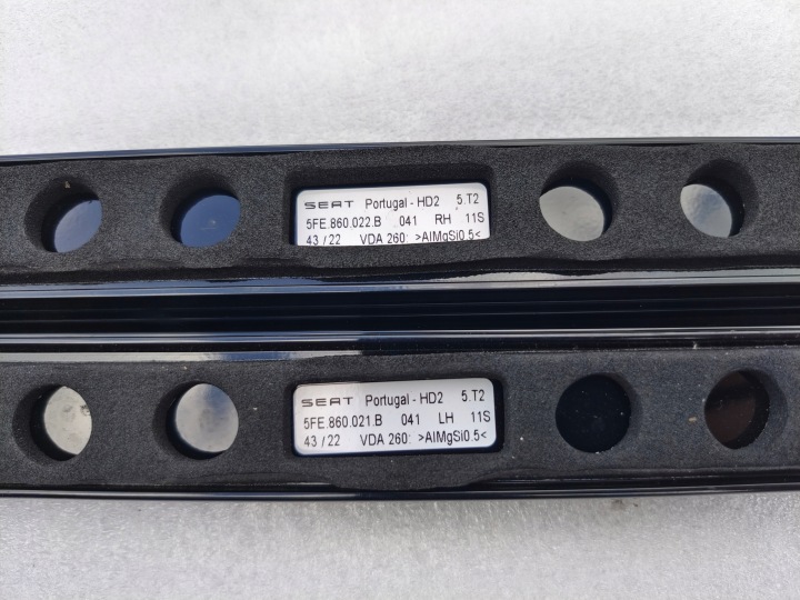 фото №5, Seat leon iv 5fe рейлінг рейлінги дахові 5fe860022b 5fe860021b