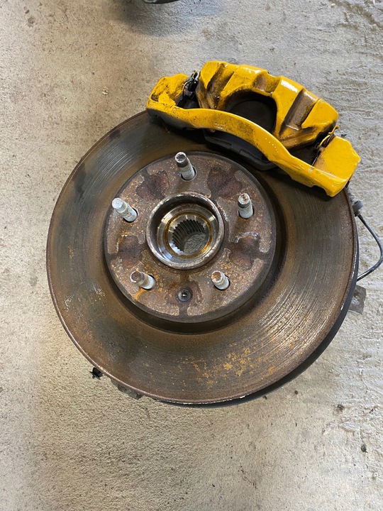 фото №1, Opel insignia b поворотна опора лівий перед ступиця супорт диск 23384197