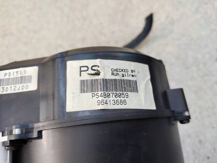 фото №6, Спидометр приборы спидометр chevrolet aveo 1 i 1.4 e-tec европа 96413686