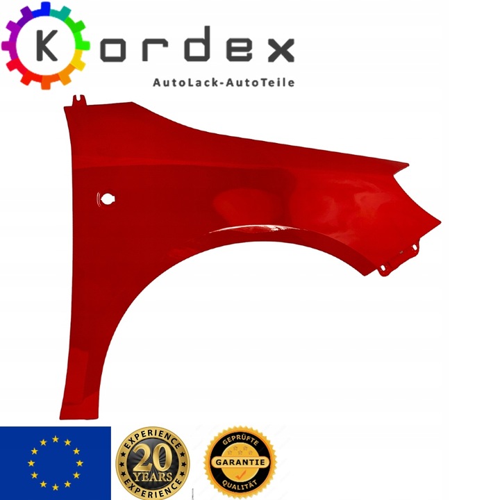 фото №1, Крыло skoda fabia ii 5j roomster цвет 8151 07-15 правый перед