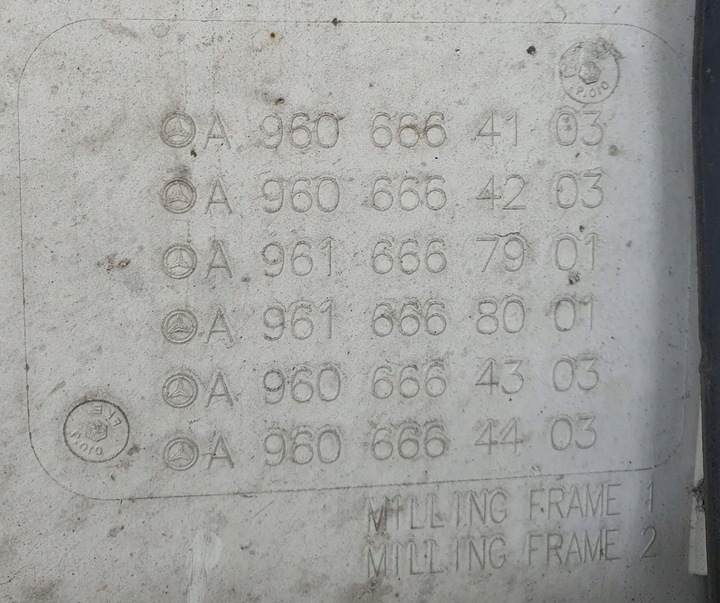 фото №9, Stopnica градус лівий mercedes actros mp4 a9606664103 a9616664502