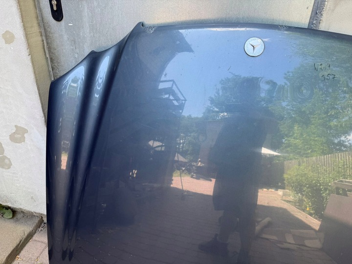 фото №11, Mercedes w209 капот крышка двигателя лак 357