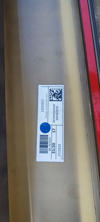 фото №14, Планка пороговая правая opel insignia a couantry tourer 08-17 13372537