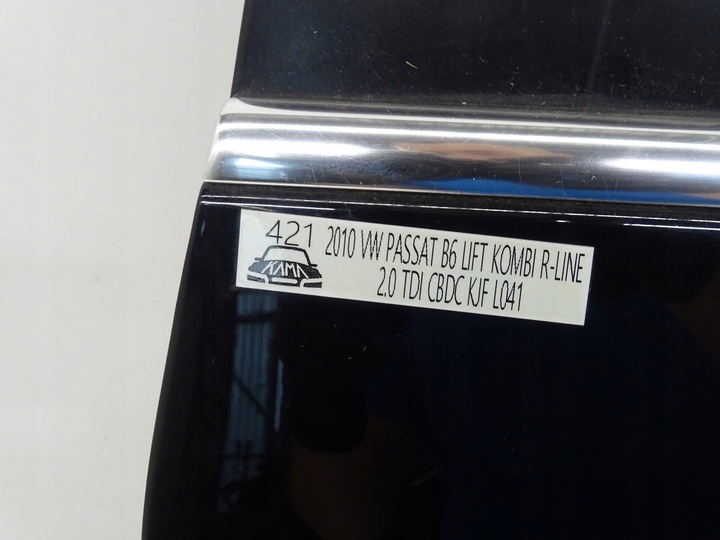 фото №11, Двері праві зад праві задні vw passat b6 3c універсал l041