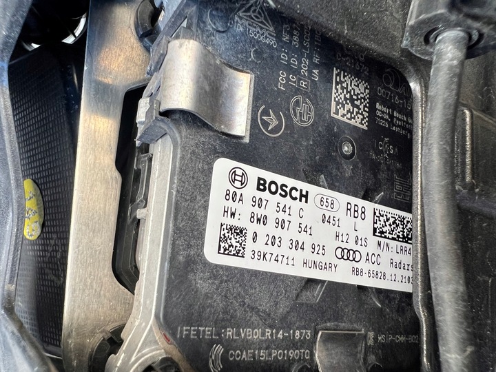 фото №14, Audi q5 80a fy рестайлинг бампер лампы полный led 4pdc pod acc