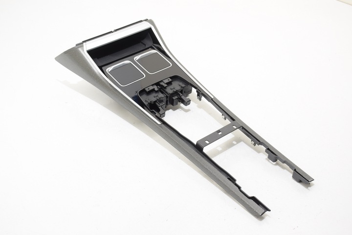 фото №11, Bmw 7 g70 планка декоративна панелі розподільчої тунелю dekor карбон fibre