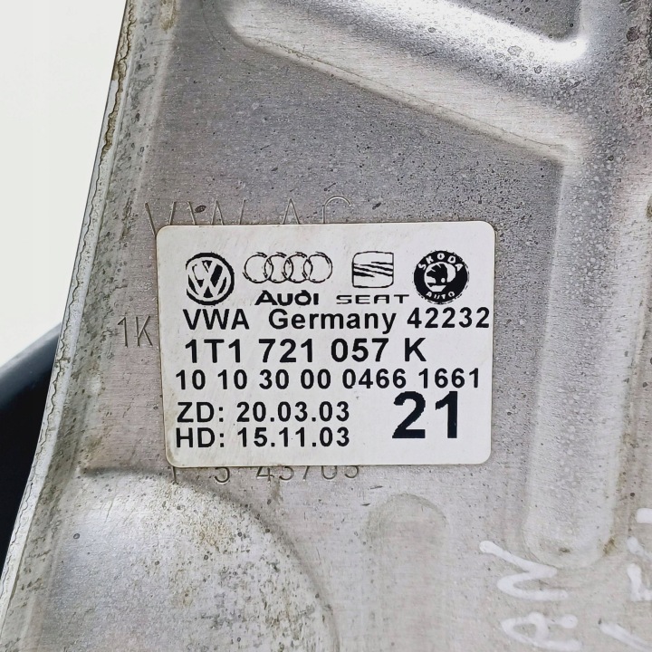 фото №8, Педаль гальма vw touran i 1.6 fsi 1t1721057k nr11