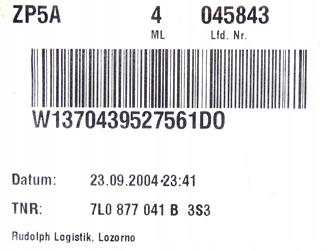 фото №9, Люк +двигунчик porsche cayenne i vw touareg 7l 7l0887041b 8d0959591c