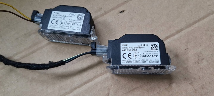 фото №10, Q3 83a лампочки логотип проектор led дверь 4g0052134d 5d 2x q5 80a a4 b9 8w a5