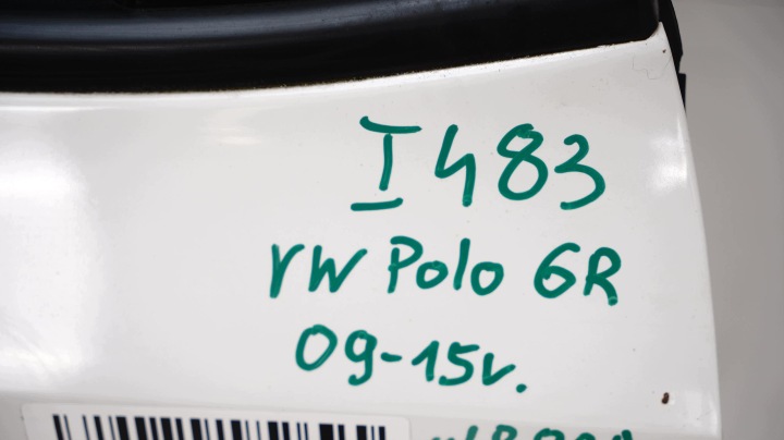фото №12, Двери левые зад задние vw polo 6r 09-15r lb9a