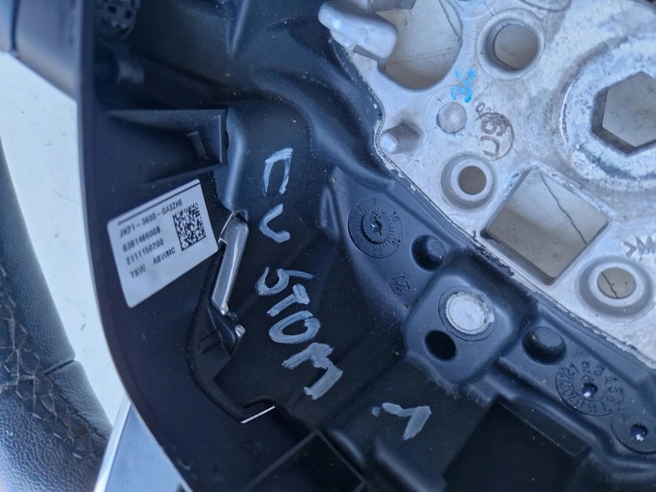 фото №7, Руль кожаный кожа мультифункция ford transit custom mk8