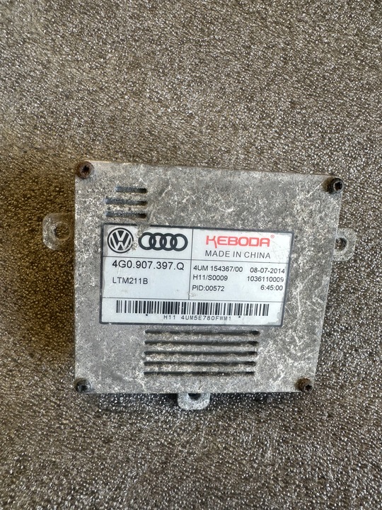 фото №1, Блок керування освітлення audi a6 vag 4g0907397q....