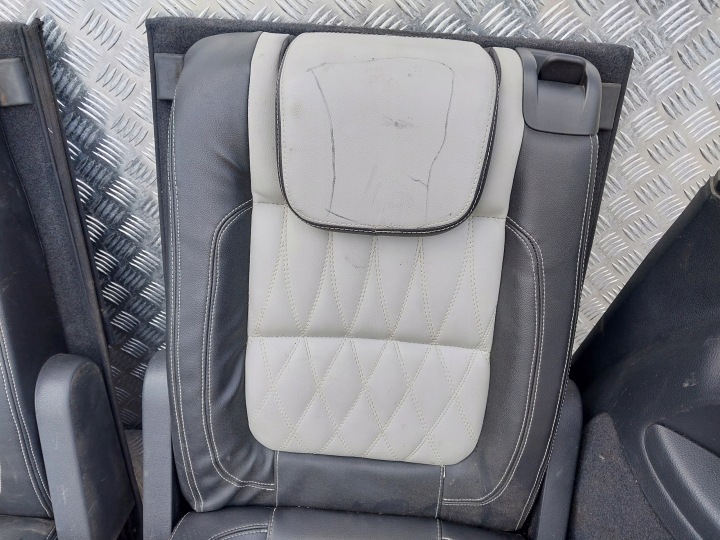 фото №5, Сидіння зад 3-rząd шкіра ремені обшивки seat alhambra ii 7n