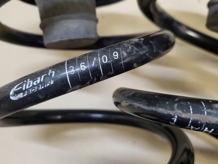 фото №10, Пружини підвішування зад перед комплект 4 szt. opel signum vectra c eibach