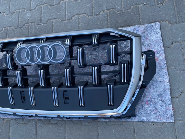 фото №3, Решітка радіатора audi q7 хром рестайлінг 2024 4m0853651be решітка бампера audi q7 ii рестайлінг