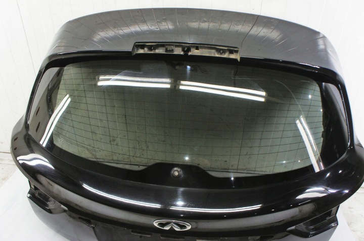 фото №5, Pv158 infiniti fx ii qx70 ^ крышка багажника стекло чёрный обсидиан kh3