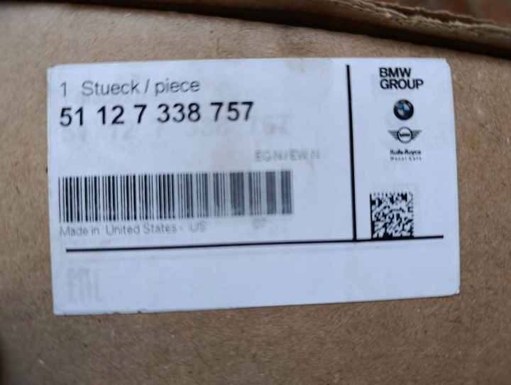 фото №8, Ковзун кріплення бампера зад лівий bmw x3 f25 lci рестайлінг 7338757