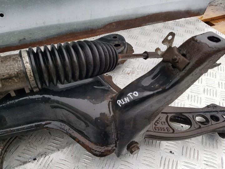 фото №10, Punto ii 99- 1.2 8v 60km рулевая рейка колонка b525
