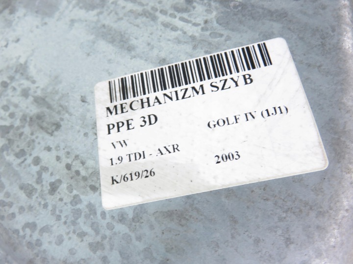 фото №5, Стеклоподъемник правый 3d vw golf iv 1j3837730ae 1c1959802a