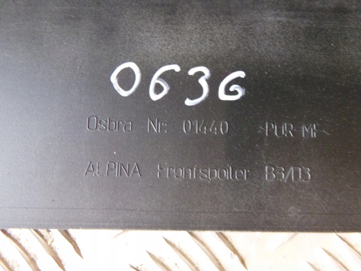 фото №7, Bmw 3 g20 g21 alpina b3 спойлер бампер переднее