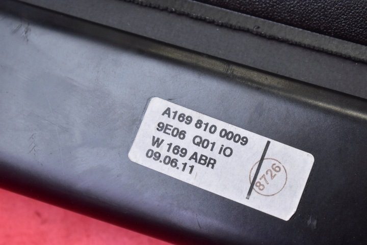 фото №8, Ролета багажника a1698100009 mercedes a-klasa w169 рестайлинг 08-12