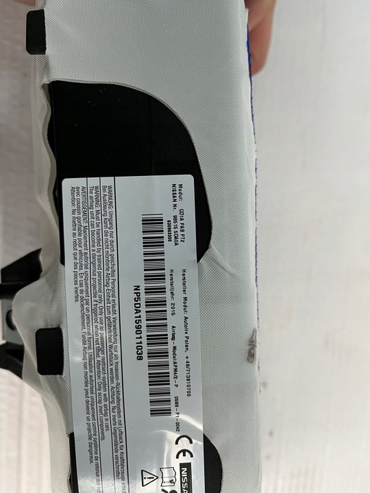 фото №6, Infiniti q30 qx30 подушка безпеки подушка права пасажира 985155da0a