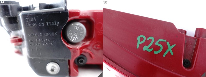 фото №12, Porsche 991 рестайлинг turbo / gt3 mk2 16-19 лампа led левая зад европа тёмное