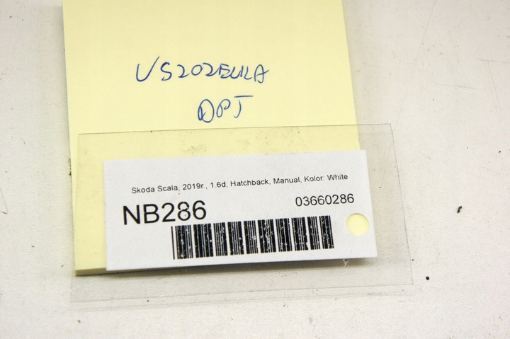 фото №5, Nb286 skoda scala планка дверь правые зад hb