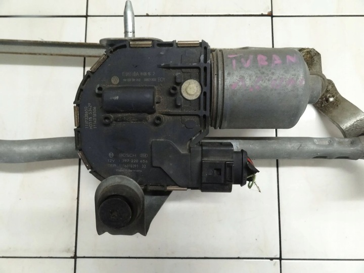 фото №6, Vw touran ii 2013 механізм двірник скла перед 1t1955119a 1t1955023a