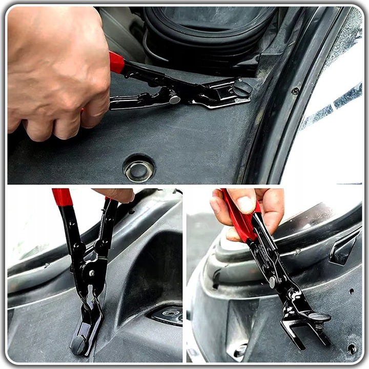 фото №7, Кліпси застібки кліпси автомобільні 679 el оббивка + професійні szczypce