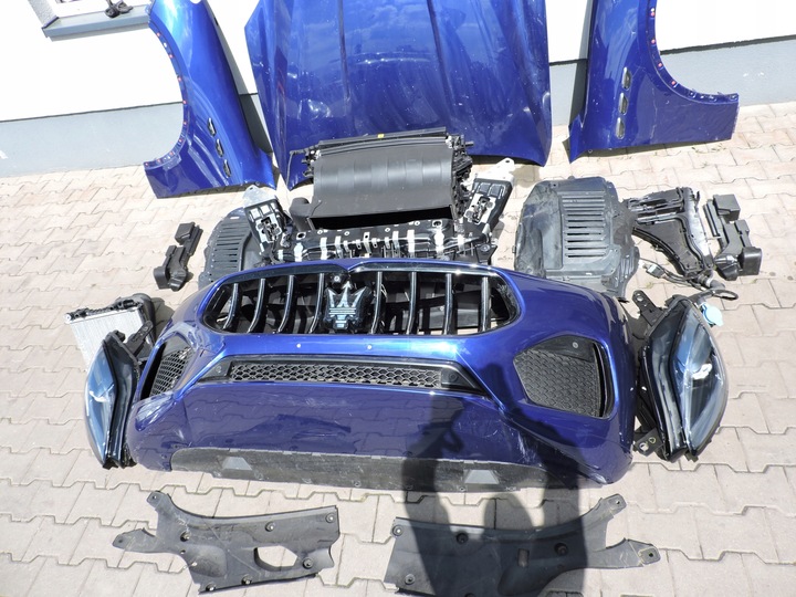 фото №7, Перед комплектный maserati grecale синий gt/modena 2.0