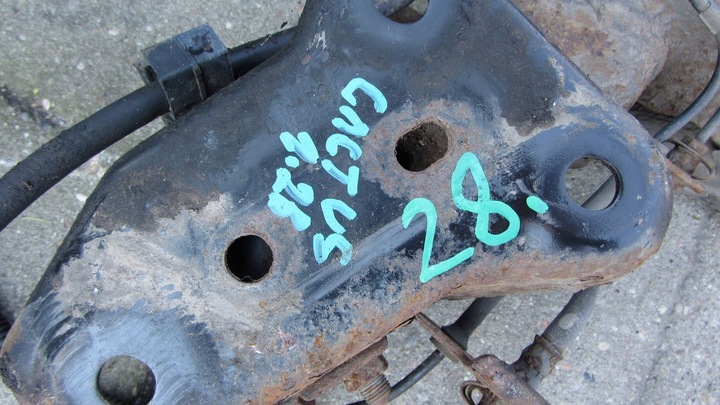 фото №8, Citroen c4 cactus балка подвешивание ось зад 13-