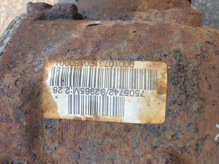 фото №8, Міст диференціал диференціал зад задній 2.28 bmw e46 3.0 дизель 7505742