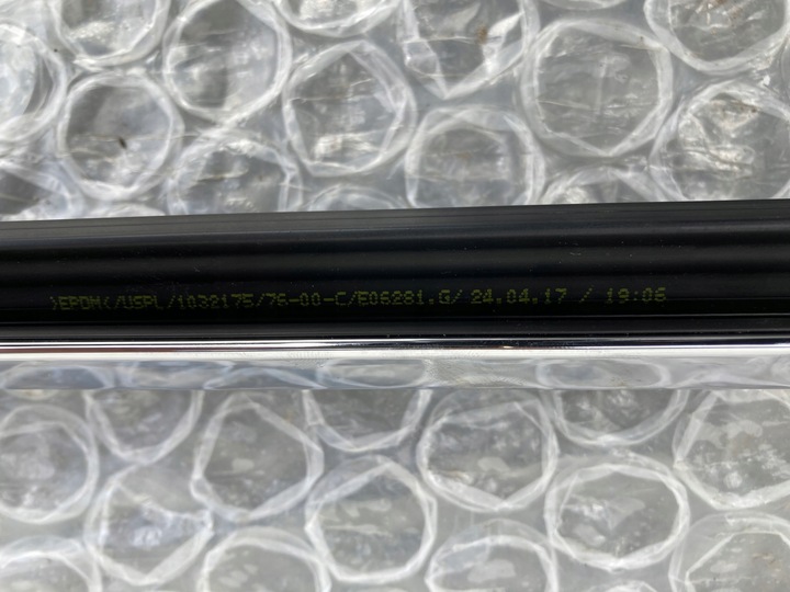 фото №6, Tesla x планка накладка хром двері праві зад