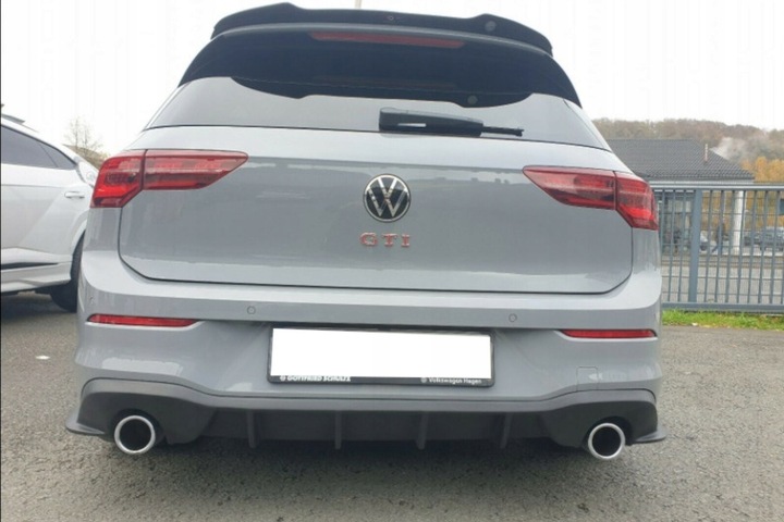фото №14, Дифузор накладка бампера заднього do vw golf 8 viii gti 2020+ тюнінг