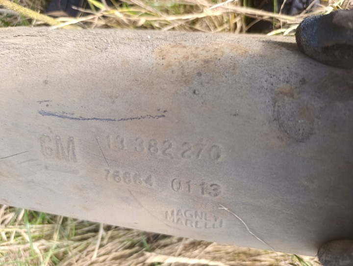 фото №7, Глушник вихлоп кінцевий хром opel meriva b 13382270