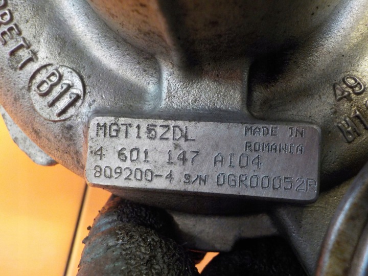 фото №7, Турбіна оригінальна bmw f20 f30 1.6 b 136km 2013 n13b16a 809200-4