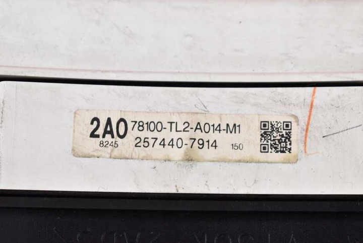 фото №9, Спидометр приборы автомат usa 78100-tl2-a014-m acura tsx 2 accord 8 2.4 i-vtec