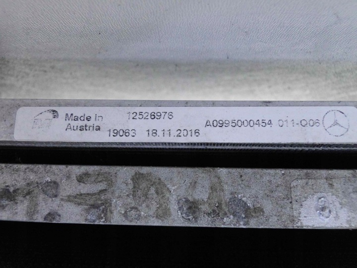 фото №13, Mercedes комплект радіаторів води кондиціонера вентилятор glc 253 x253 c253