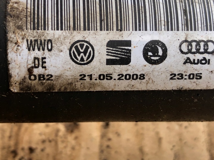 фото №6, Піввісь права vw skoda audi 1k0407272cc