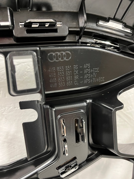 фото №14, Audi sq8 решётка радиатора решётка маскировочная накладка 4m8853651bs хром идеальное состояние оригинал