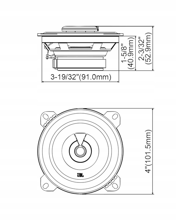 фото №7, Jbl stage 45f міцний динаміки 10 cm alfa romeo 155 audi 80 90 hyundai atos