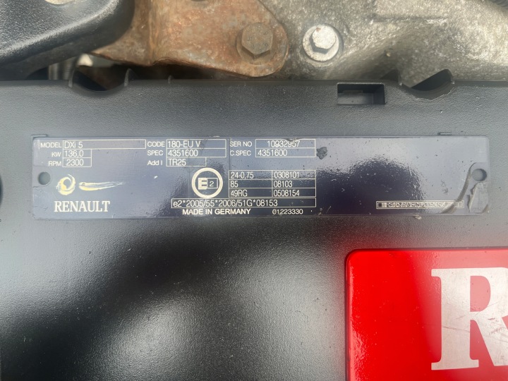 фото №11, Двигатель комплектный renault midlum dxi 5 dxi5 185km 136kw 8943нетто