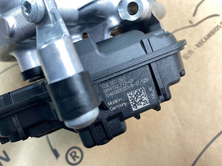 фото №8, Gd vw audi skoda seat водяной насос регулятор 05e121117g 05e907593 оригинал. новая