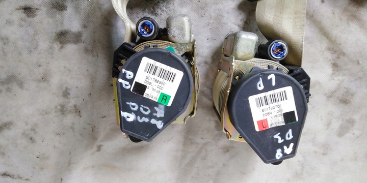 фото №9, Audi a8 d3 ремни безопасности перед левый правые ko