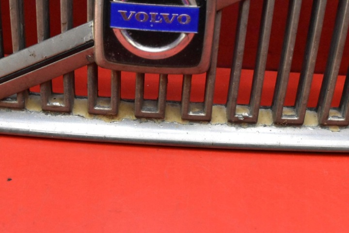 фото №7, Решётка решётка радиатора хромированная 8659875 volvo s70 v70 2 ii 00-05
