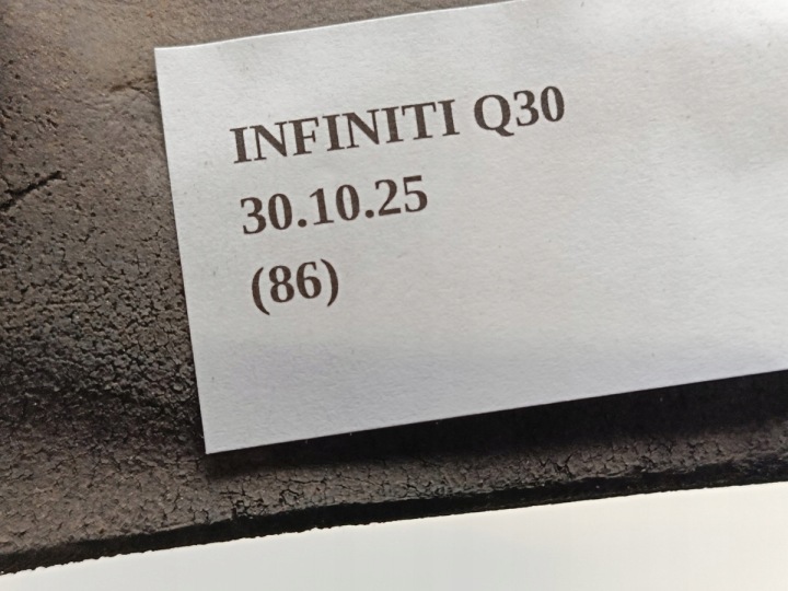 фото №5, Защита шумоизоляция крыльев правое перед infiniti q30 qx30